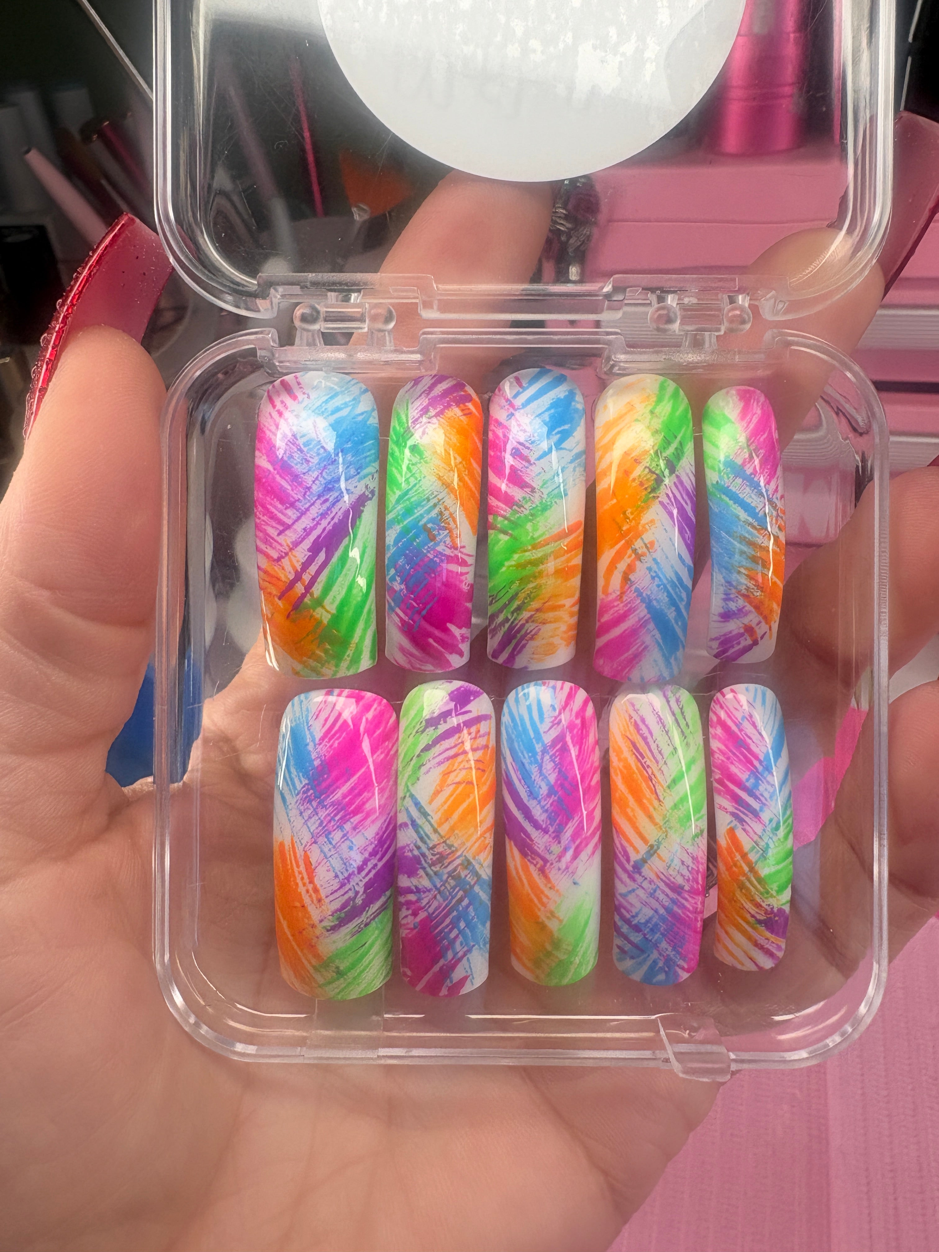 Neon Brushstokes 2