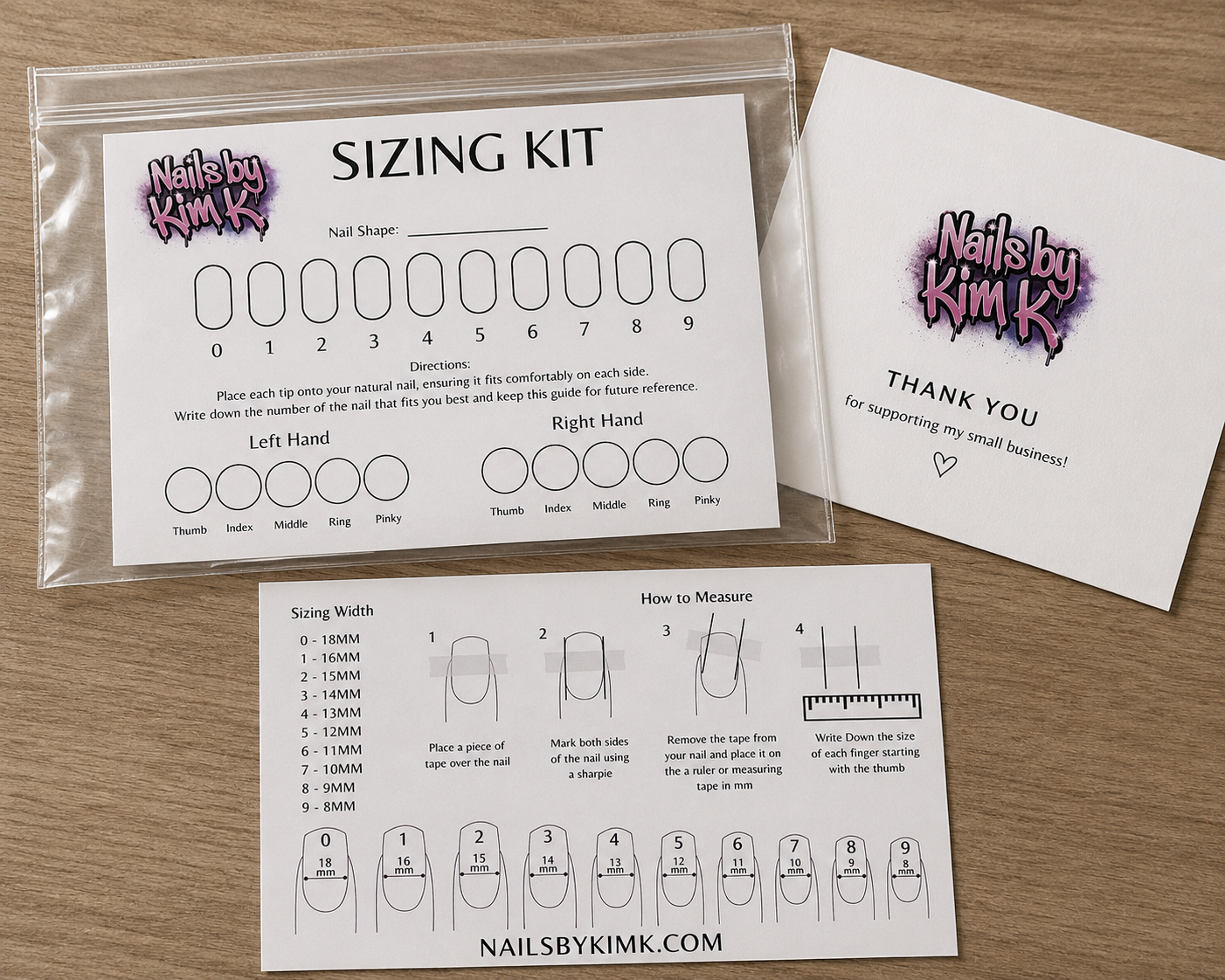Nail Sizing Kit