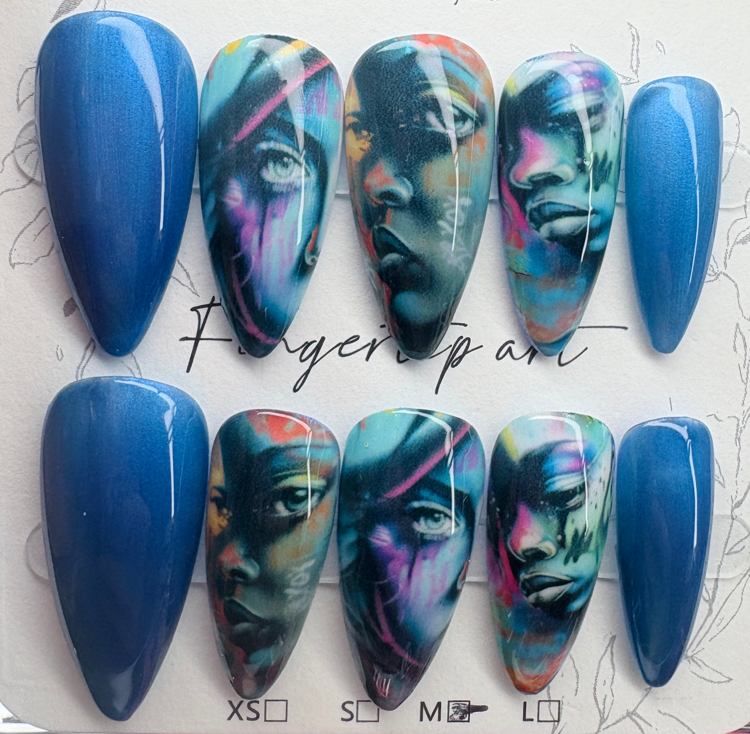 Blue Face