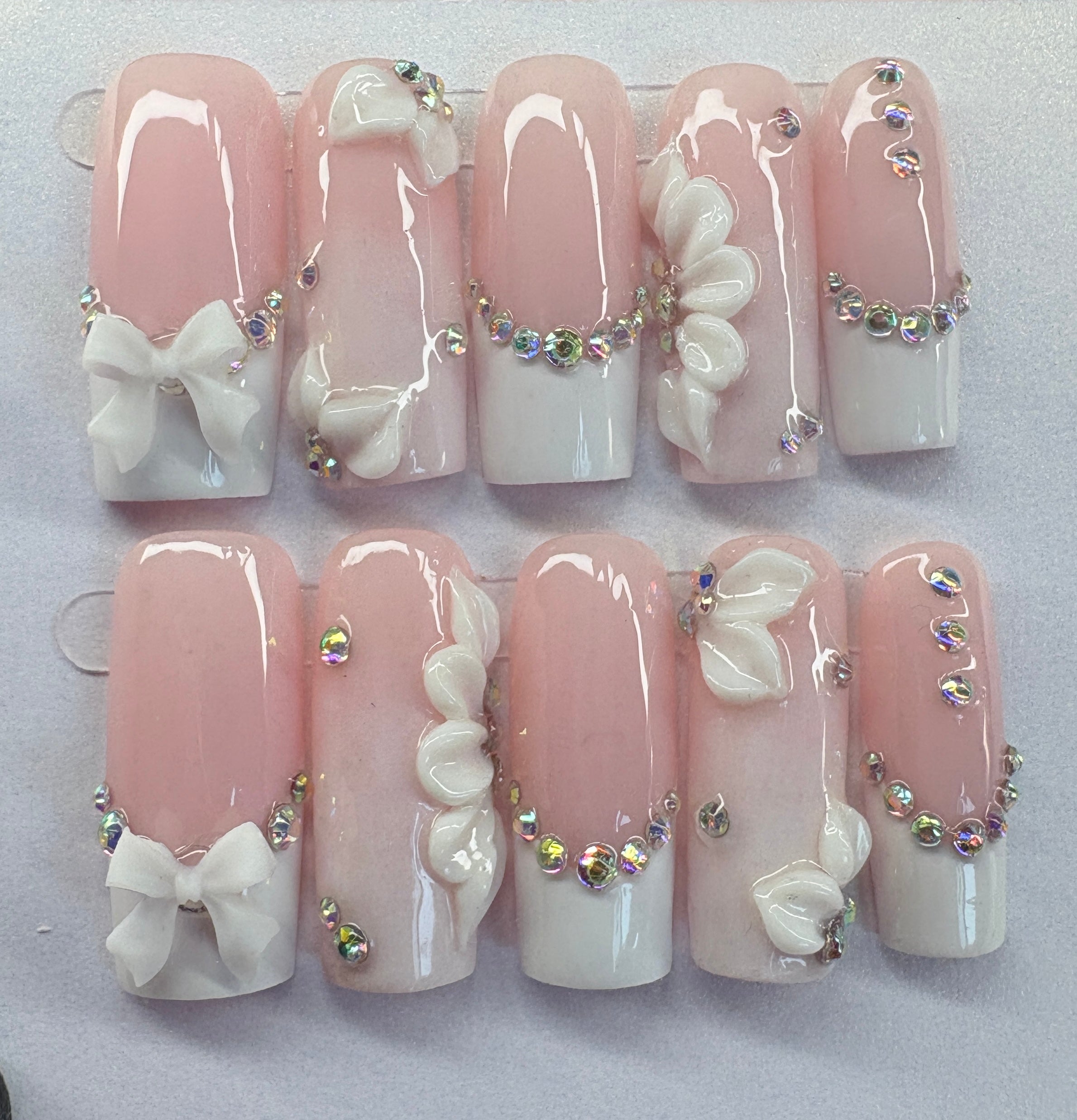 White Floral French