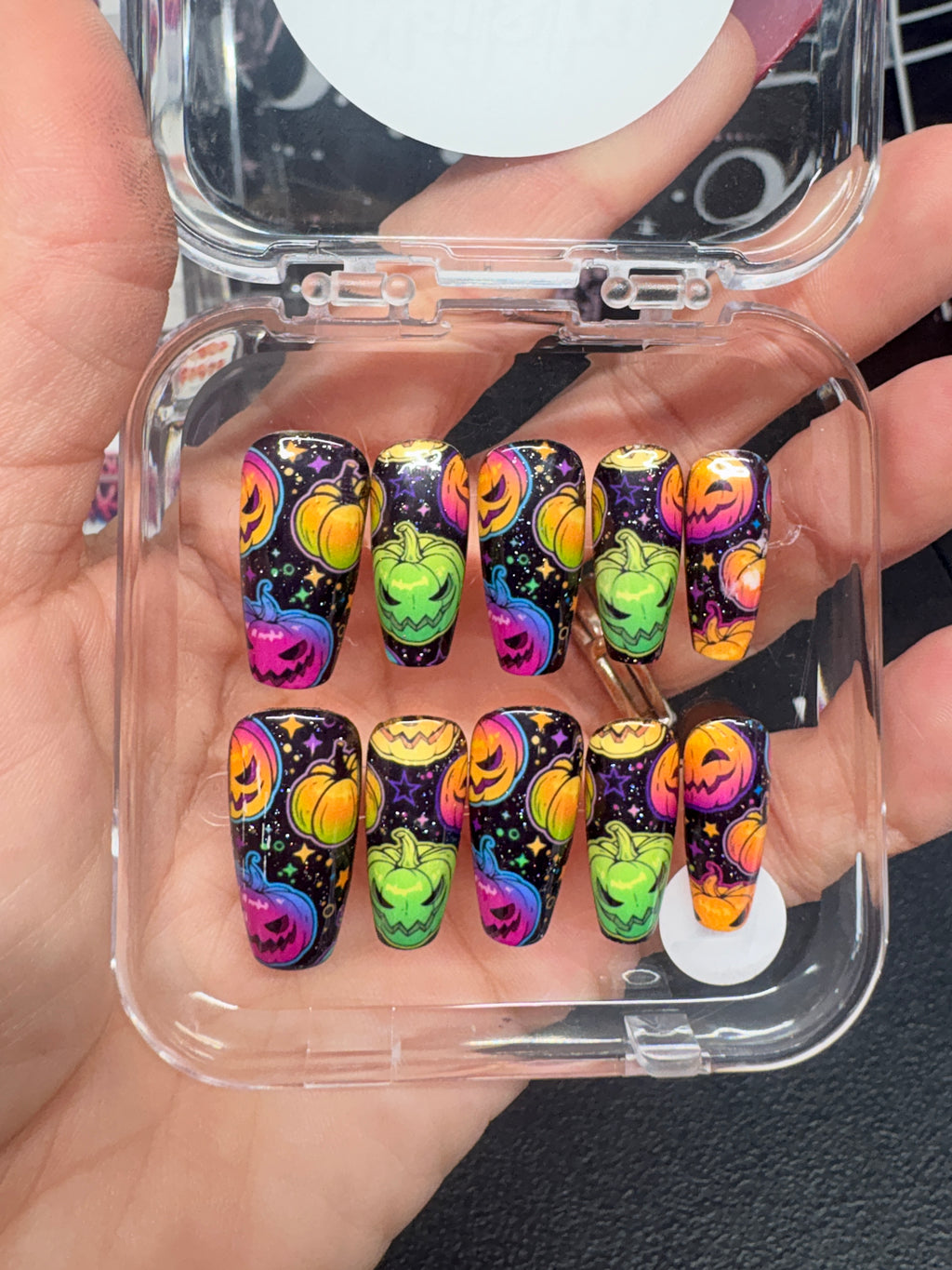 Neon Pumpkins