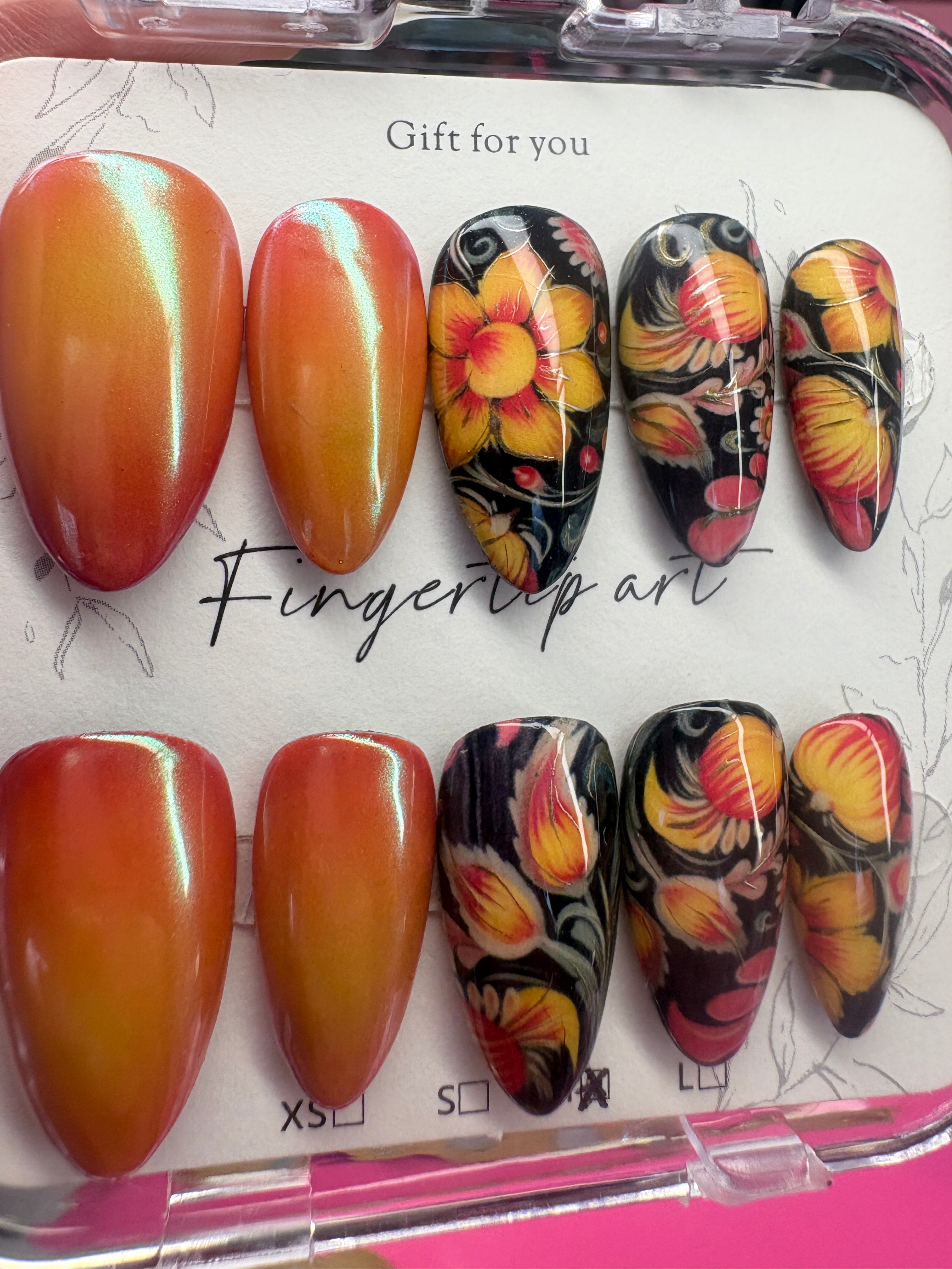 “Fiery Bloom Chrome”