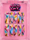 Neon Brushstrokes