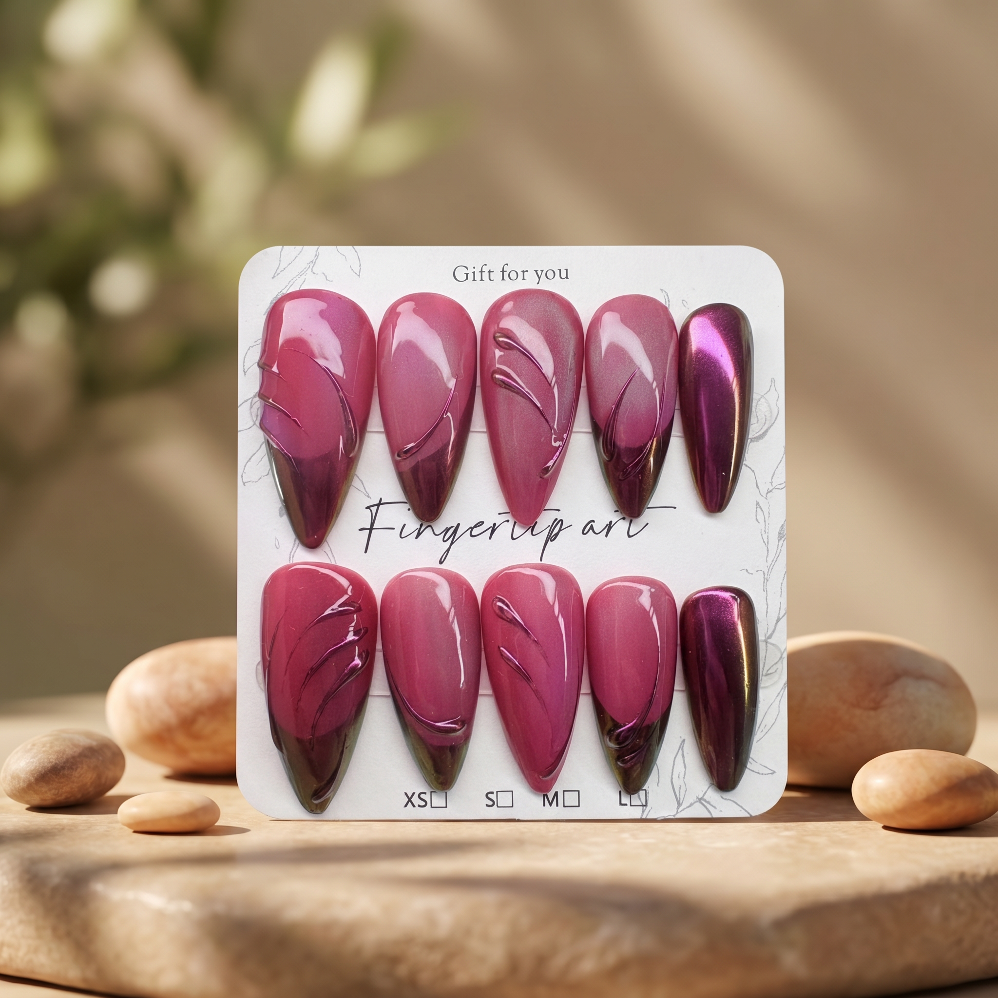 Cat Eye Chrome - Rose